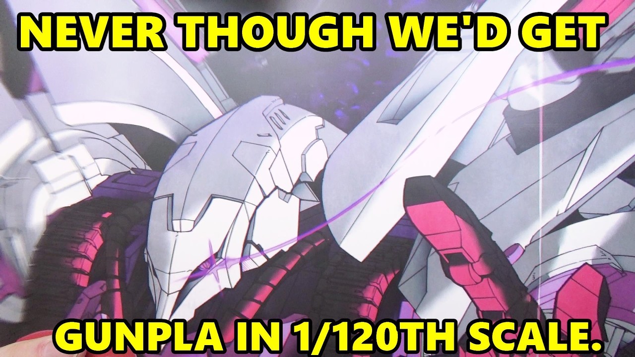 Теперь у нас есть модели Gunpla от сторонних производителей в масштабе 1/120.