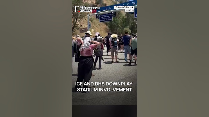 Los Angeles: Anti-ICE Protesters Gather Outside Dodger Stadium | Subscribe to Firstpost | N18G