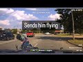 Arkansas state trooper Pits Motorcycle, knocking the suspect out cold causing him to have a seizure