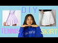 ТЕННИСНАЯ ЮБКА 💗 своими руками 🌿 DIY tennis skirt 😍