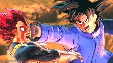 (Base) Goku Overhead Basic Tech Combo | Dragon Ball Xenoverse 2