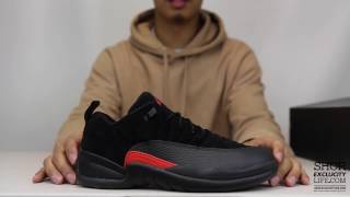 Air Jordan 12 Retro Low Black   Max Orange   Unboxing Video at Exclucity