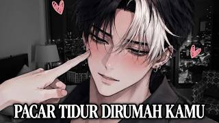 Boyfriend Falls Asleep at Your Place [Living together] [cuddle] [Spicy] Indonesian ASMR Boyfriend
