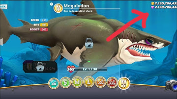 hướng dẫn  mod full vàng , full kim cương game hunry shark world v1