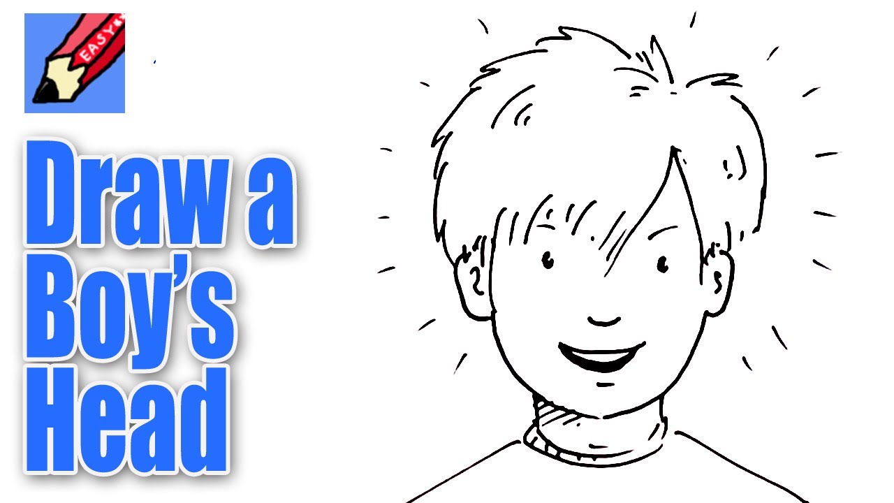 Featured image of post How To Draw A Boy Easy / How to draw a manga boy with parted hair (side view).