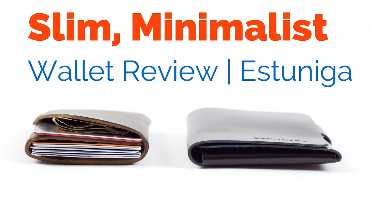 Minimalist, Slim Wallet Review | By Estuniga | Hand Made in Europe