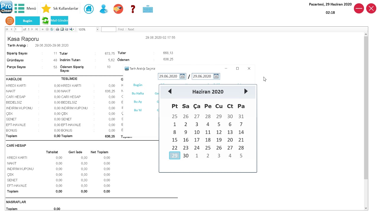 33 Kasa Raporu Alınması