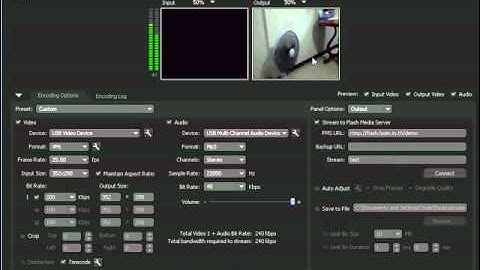 คู่มือการใช้งาน Flash Media Live Encoder