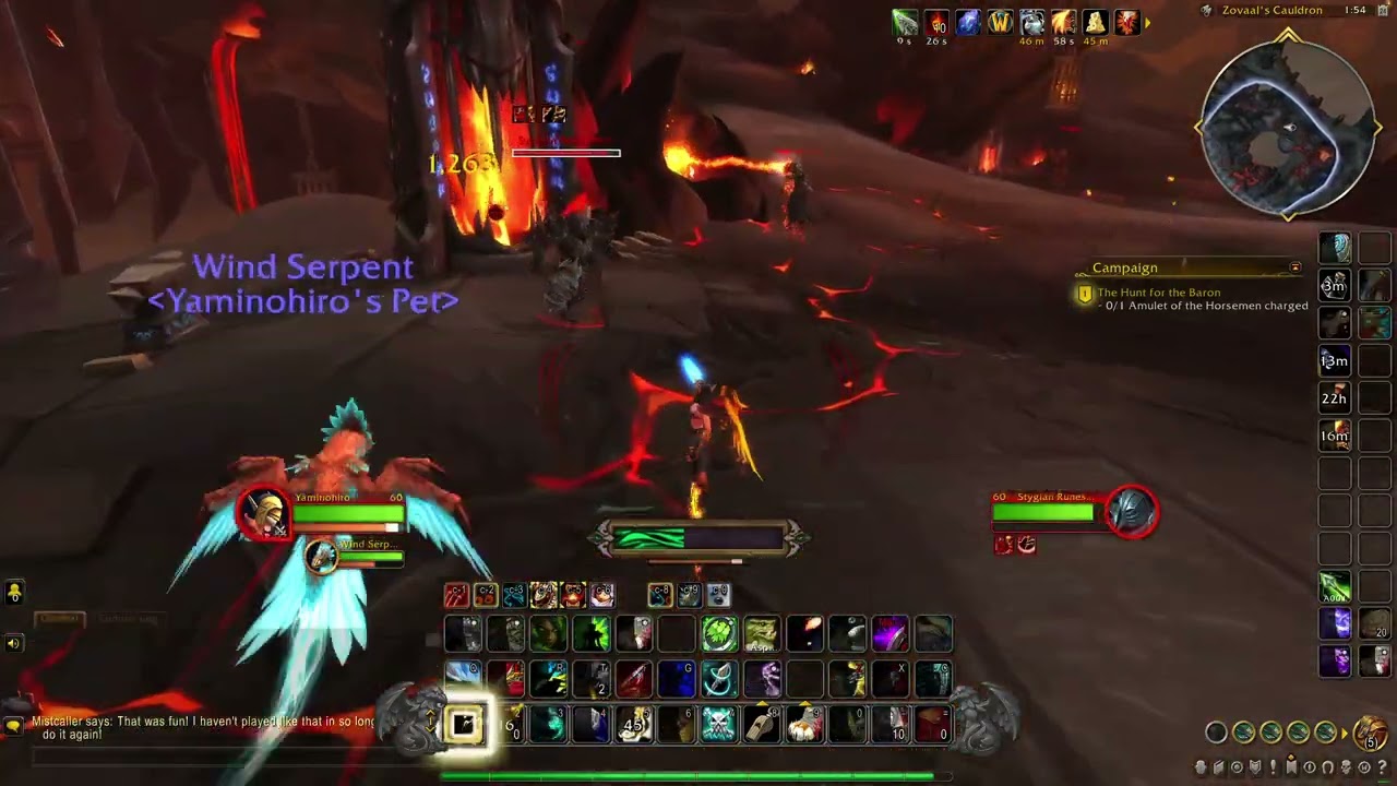 The Hunt for the Baron World of warcraft Game