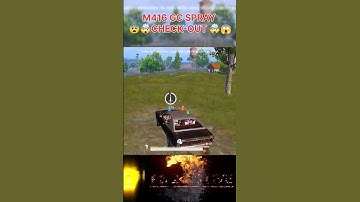 M416 GC SPRAY CHECK-OUT 🤯😨#m416spray #m416glacier #bgmi #pubgmobile #viralshortsbgmi #foryou #pubg