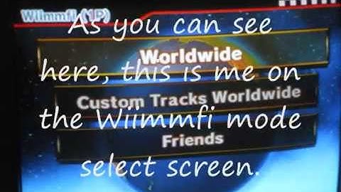 My Mario Kart Wii Friend Code