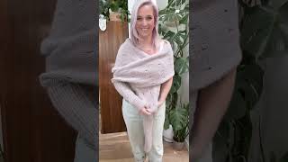 Easy Eyelet Scarf by knitatude