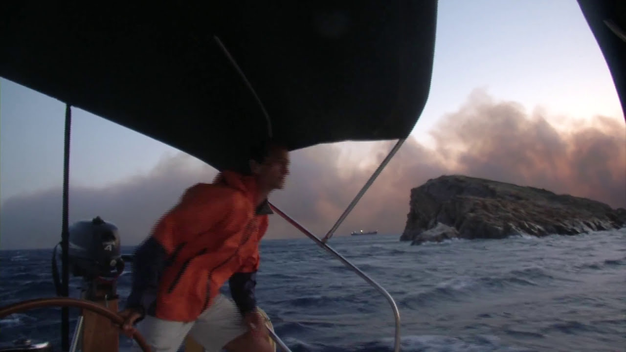 Segeln in Griechenland: Sturm am Cap Sounion