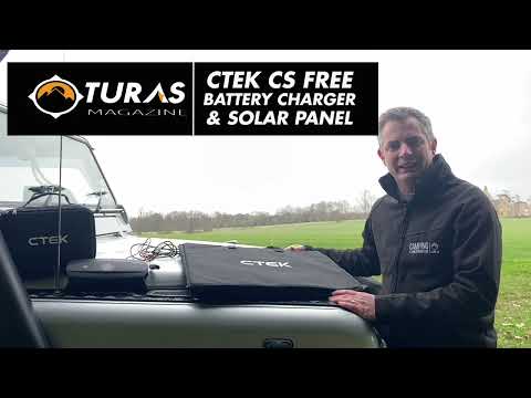CS FREE Portable  Adaptive Battery Charger and Solar Kit