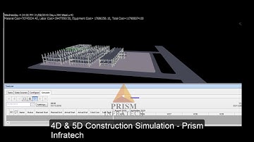 4D and 5D Construction Simulation for 250 RMO Hostel avi