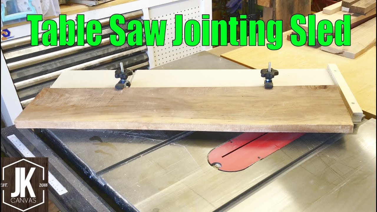 DIY Planer/Jointer Sled inspired by Make Something YouTube