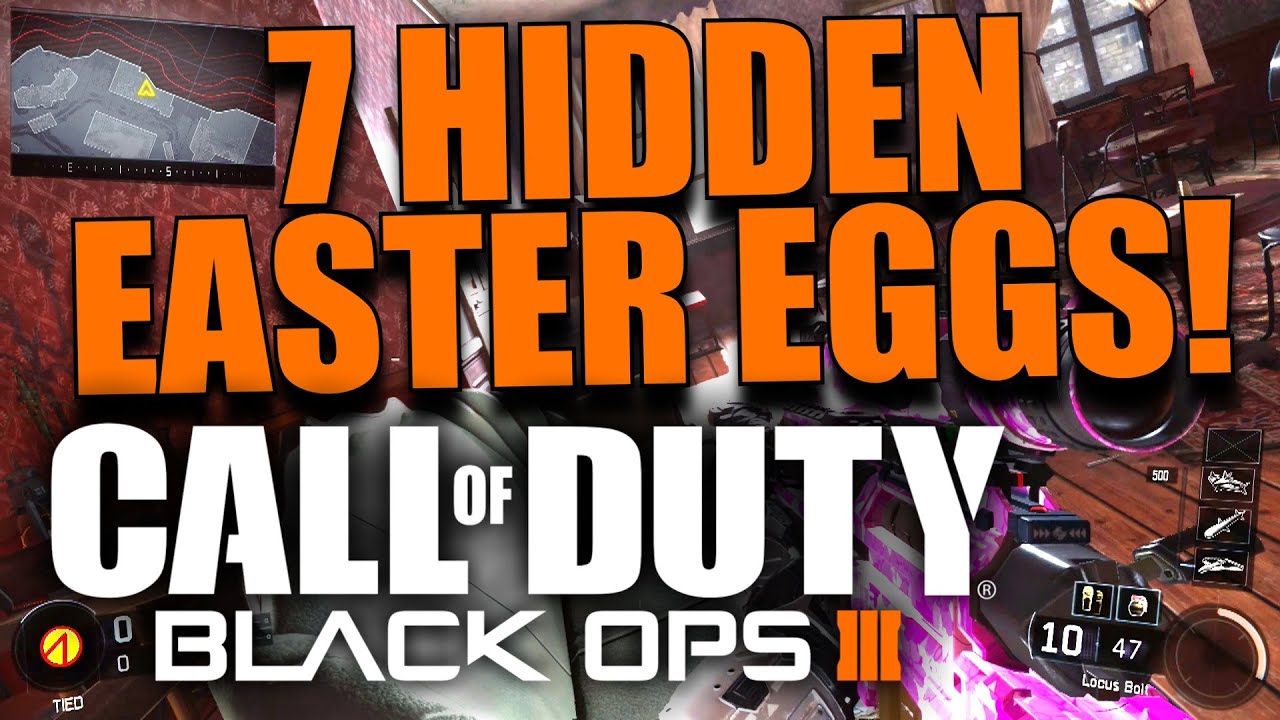 Black Ops 3: 7 MOAR Hidden Multiplayer Easter Eggs! (BO3 Secrets)