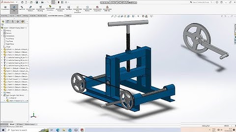 Solidworks tutorial "How to make bending besi" || Part 7
