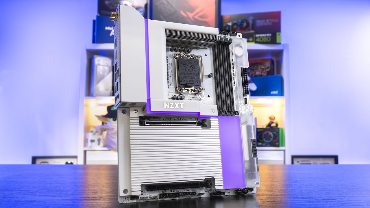 ヌページ NZXT's ULTIMATE MOTHERBOARD! - NZXT N9 Z890 - Unboxing & Overview