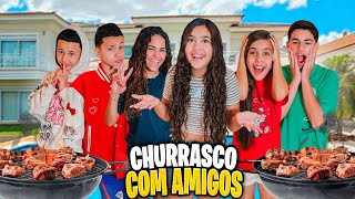 CHAMAMOS NOSSOS AMIGOS PARA CHURRASCO E PISCINA NA NOSSA CASA *Olha o que eles fizeram !