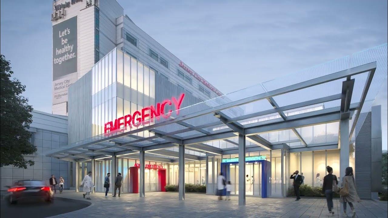 to the new and expanded Emergency Department at Jersey City