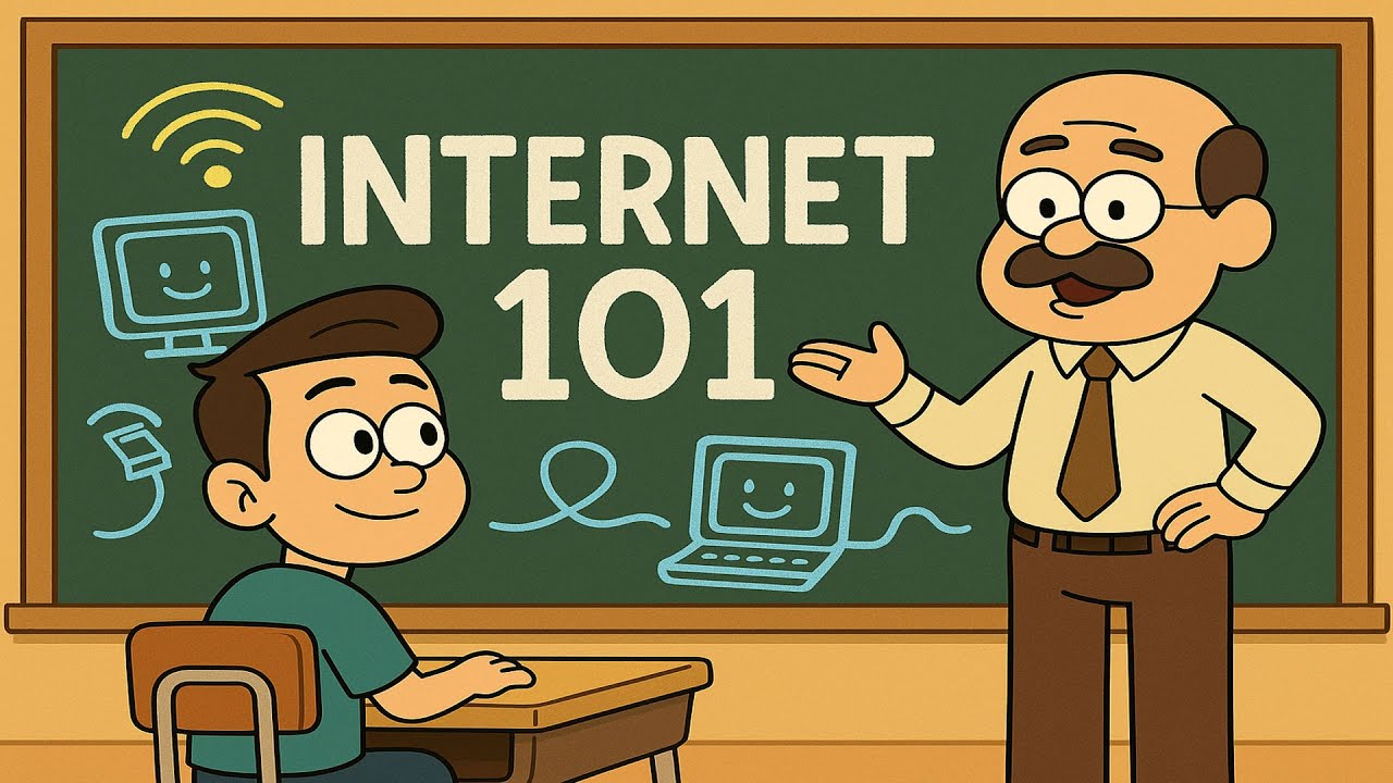 Как работает Интернет: объяснение пятилетнему ребенку