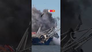 Collapsed Baltimore bridge blown up in controlled explosion | REUTERS