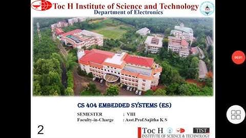 CS 404 EMBEDDED SYSTEM DESIGN- Distributed Embedded System - Asst Prof Sajitha K S