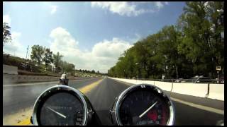 GSXR 750 Blows Engine on Drag Strip!