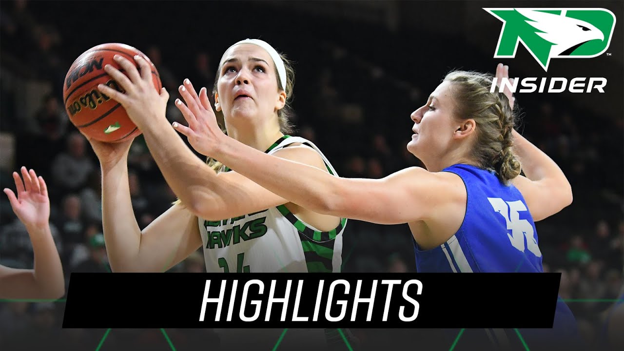 North Dakota vs. Mayville State | Highlights | UND Women's Basketball ...
