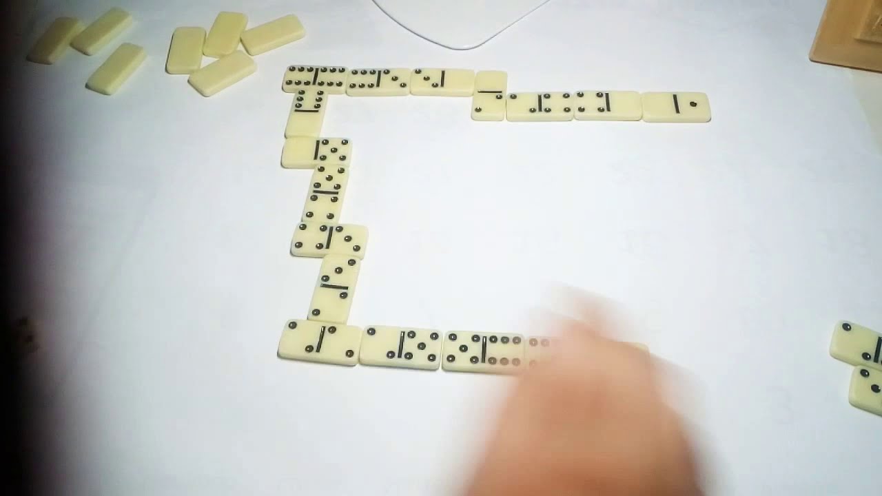 Tutorial Como jugar domino parte 1. YouTube