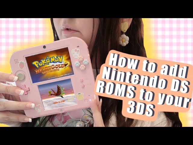 How to Play DS Roms on Your Nintendo 3DS 