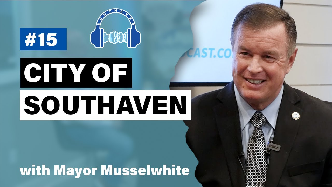 Southaven Business Beat 
Host: Aaron Cozort
Guest: Mayor Darren Musselwhite

PRESENTING SPONSOR: 
Desoto Athletic Club (https://www.dacsouthaven.com)

EPISODE SPONSOR:
Pure Focus Media - https://www.purefocus.media/  

DESCRIPTION
Welcome to another insightful episode of Southaven Business Beat! In this episode, we had the privilege of sitting down with the esteemed Mayor of Southaven, Mississippi, Darren Musselwhite. Join us as Mayor Musselwhite delves into his remarkable background and highlights the accomplishments achieved during his tenure as the city's mayor.

Our conversation with Mayor Musselwhite spans a range of topics, including his efforts in fostering economic development, spearheading impactful industrial projects, and overseeing significant enhancements in parks and recreation. A key focus of our discussion centers around the ambitious West End District redevelopment plan, designed to breathe new life into the original business district.

Mayor Musselwhite shares exciting updates on ongoing projects, such as the expansion of the Lander Center and the construction of a state-of-the-art fire station. Additionally, our conversation explores Southaven's dedication to enhancing its parks, the development of Silo Square, and its proactive approach to attracting businesses to the thriving Metro district.

Tune in to discover how Southaven has successfully controlled crime rates, making it a safe and welcoming community. Mayor Musselwhite's commitment to maintaining Southaven's reputation as a fantastic place to live is evident throughout our engaging discussion.

Join us for this enlightening episode as we explore the dynamic initiatives and future plans that make Southaven, Mississippi, a beacon of progress under the leadership of Mayor Darren Musselwhite.

KEY TAKEAWAYS

Mayor Musselwhite discusses his background and accomplishments during his tenure as the mayor of Southaven.

Highlights of his time in office include economic development, industrial projects, and improvements to parks and recreation.

The West End District redevelopment plan aims to revitalize the original business district of Southaven.

The city offers incentives for businesses, and the City Clerk's office and Chamber of Commerce can provide information on these incentives.

Ongoing projects in Southaven include the expansion of the Lander Center and the construction of a new fire station.

Mayor Musselwhite may run for a fourth term in 2024.

The city is focused on improving parks, developing Silo Square, and attracting businesses to the Metro district.

The new fire station will improve the fire rating of the city, potentially lowering insurance rates for commercial buildings.

Southaven has been successful in controlling crime rates compared to neighboring cities.

The growth of Southaven is seen as a positive, and the city is committed to maintaining its status as a great place to live.

CHAPTERS

1. Introduction (00:00 - 1:05)
2. Interview with Mayor Musselwhite (01:05 - 2:35)
3. Incentives for Businesses (2:35 - 7:25)
4. Expansion of the Lander Center (7:25 - 9:00)
5. Future Plans for Southaven (8:55 - 10:10)
6. New Fire Station (10:10 - 12:30)
7. Closing Remarks (12:30 - 13:45)

PRESENTING SPONSOR: 
Desoto Athletic Club (https://www.dacsouthaven.com)

EPISODE SPONSOR:
Pure Focus Media - https://www.purefocus.media/  

SPONSORED LINKS
Southaven Business Beat is sponsored by:
https://www.wisdomintegrators.com - Wisdom Integrators
https://thefollowapp.co/ - The Follow App
https://www.purefocus.media/ - Pure Focus Media
https://www.southavenchamber.com/ - Southaven Chamber of Commerce
https://www.southavenfoundation.com/ - the Southaven Chamber Foundation

PODCAST URL
https://southavenbusinessbeat.com/podcast/mayor-darren-musselwhite
