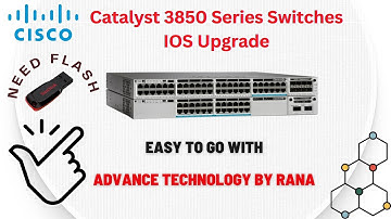 Firmware Upgrade for Catalyst 3850 Series switches | Simple to Perform upgrade😎👍😎