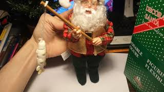 1998 Holiday Creations Decorating Santa