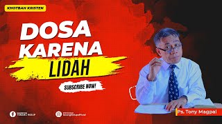 Konseling Kristen - Dosa Karena Lidah (Khotbah Kristen).