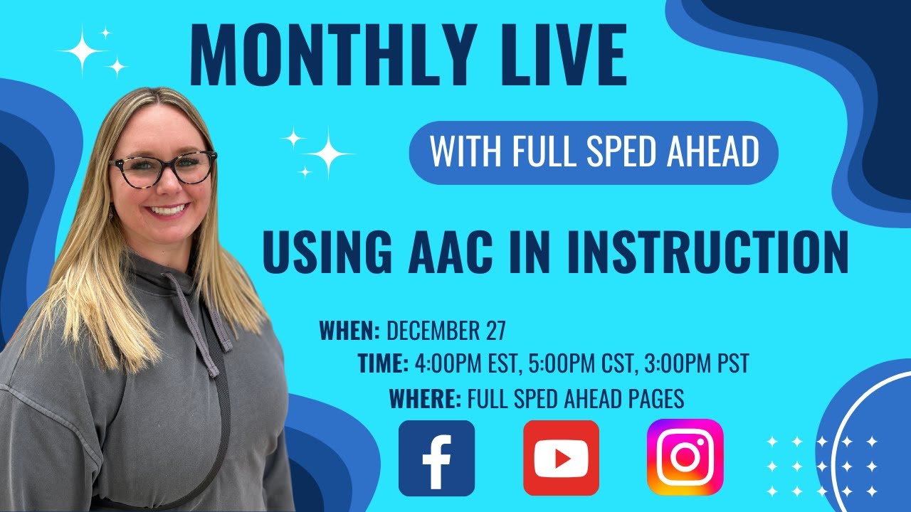 Using AAC in Instruction - YouTube