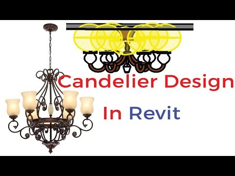 Design a Chandelier for your House In Revit Architecture