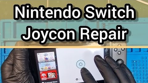 Nintendo Switch Joycon Bumper Button Repair