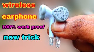 how to make wireless earphone with sensors | how to make wireless headphones | led sensor | at home