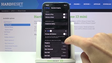 How to Change Voicemail Notification Sound on iPhone 13 mini – Sound Settings