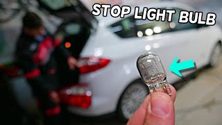 FORD CMAX REAR STOP LIGHT BULB, BRAKE LIGHT BULB REPLACEMENT REMOVAL