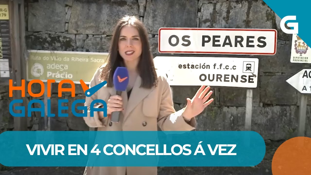 📍 Os PEARES pertence a DÚAS PROVINCIAS e ten CATRO CONCELLOS