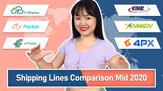 Shipping Lines Comparison Mid 2020-Cjpacketepacketcneyanwen4Pxyun Express