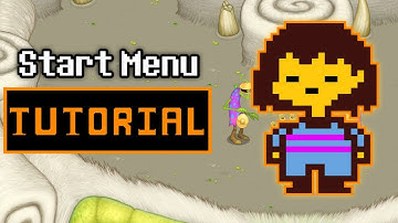 Undertale OTS 002 - Start Menu ( My Singing Monsters Composer Island TUTORIAL)