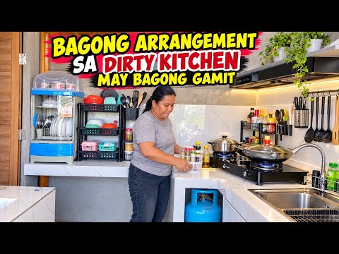MGA GAMIT SA DIRTY KITCHEN NG DREAMHOUSE NAKAAYOS NA