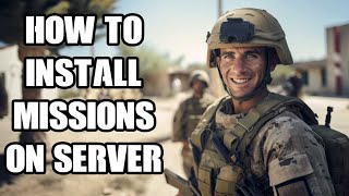 How To Install Steam Co-Op Custom Scenario Missions On Arma 3 Community Modded Server (eg Nitrado)