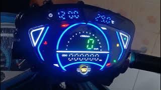 tes speedometer digital Yamaha Jupiter MX old dan Vega new gen 3