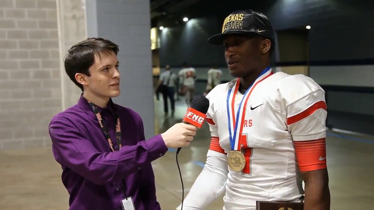 Bremond Quarterback and Mr Texas Football Rashauud Paul 12 15 2016