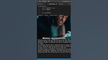 All of This stated Because of That friend || Python programming || Audiobook || Code Hub || Shorts